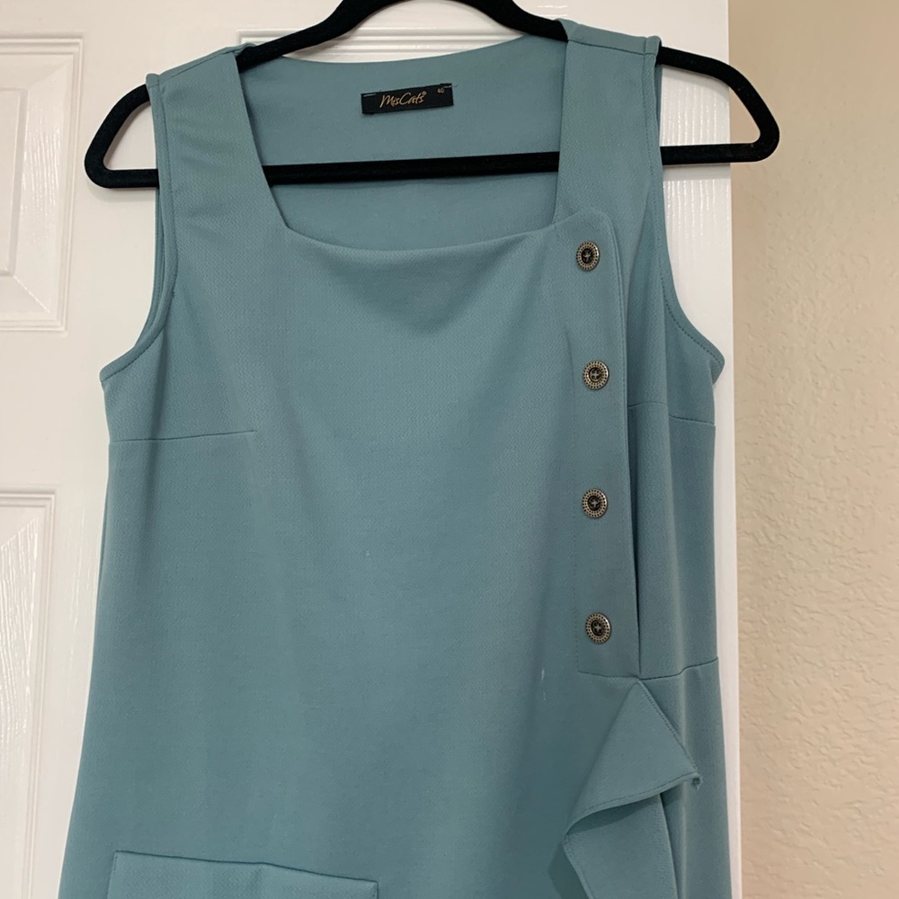 Baby blue summer dress